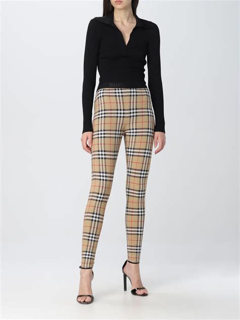 burberry womens sportswear bottoms|Burberry women's pants.